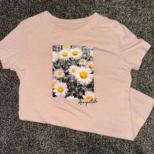 Girls Aeropostale Flower Tee Size Small